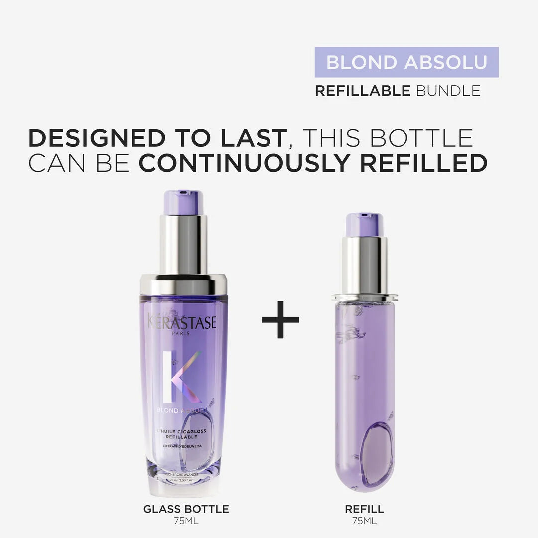 Blond Absolu Cicagloss Hair Oil Refillable 75ml