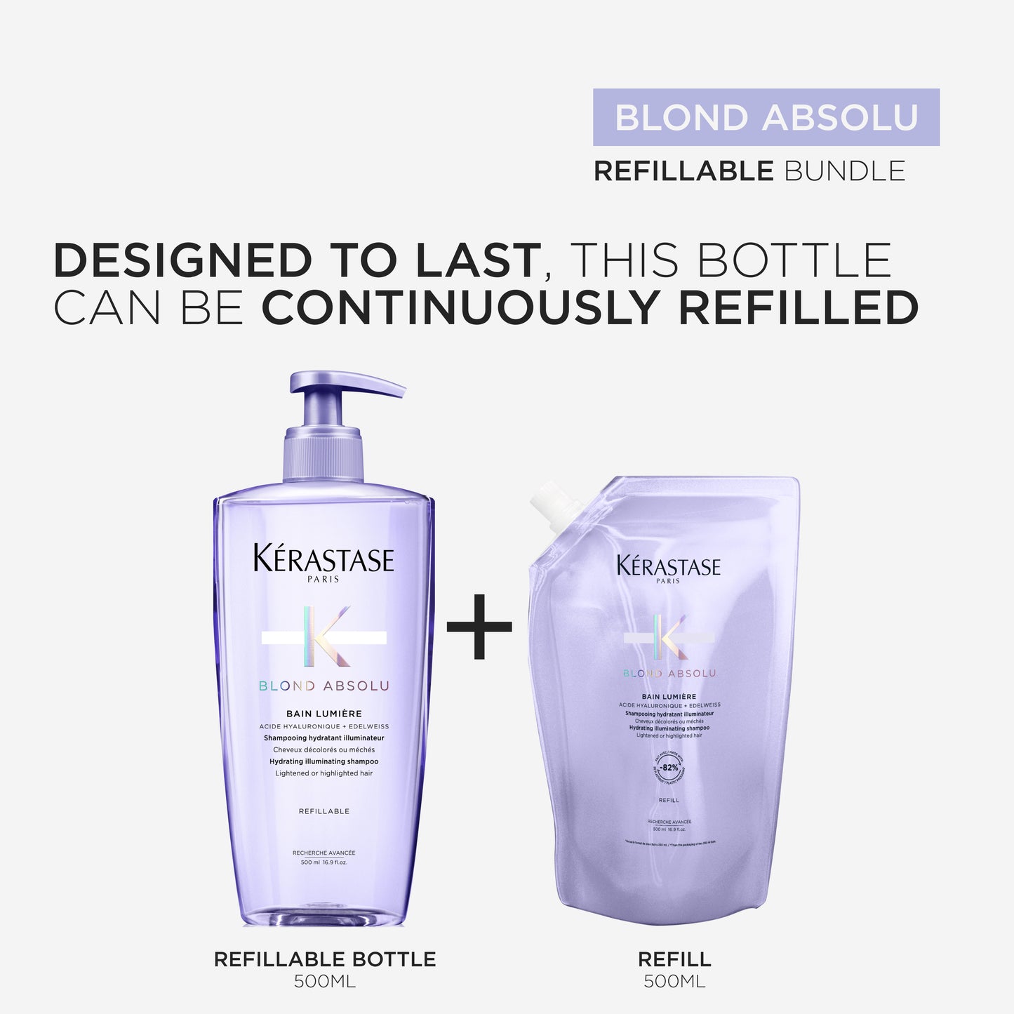 Blond Absolu Bain Lumiere 500ml Refill Pouch