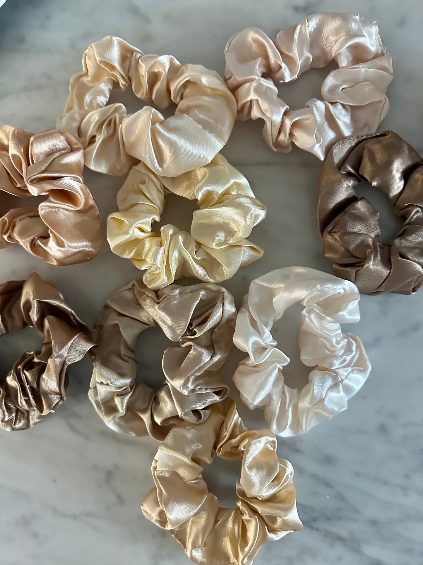 M&H Collective Silk Scrunchies